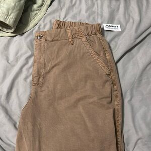 NWT - Old Navy Chino Pant - Elastic Waist - Size Large